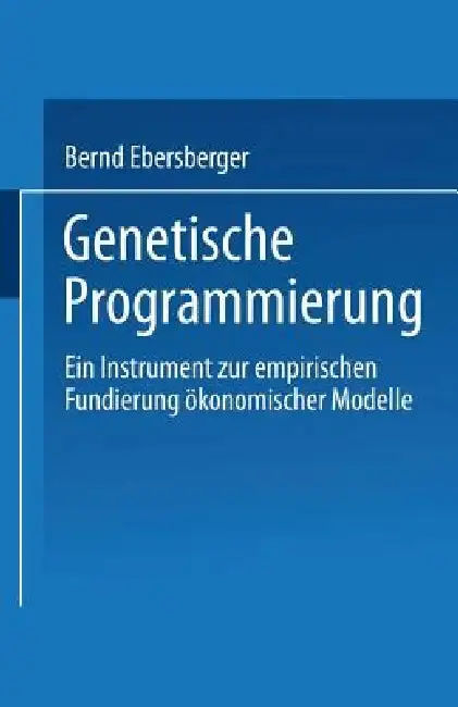 Cover of Genetische Programmierung
