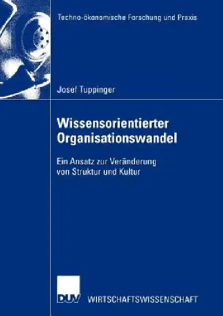 Cover of Wissensorientierter Organisationswandel