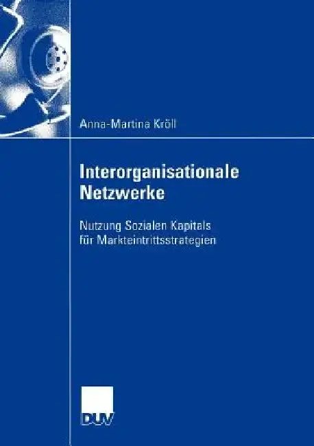 Cover of Interorganisationale Netzwerke