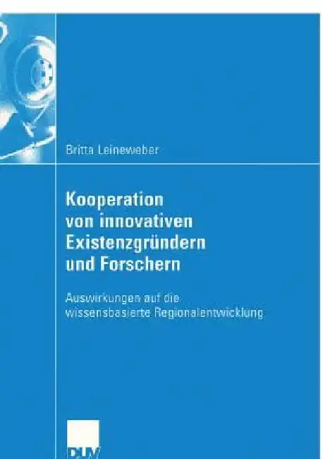 Cover of Kooperation Von Innovativen Existenzgründern Und Forschern