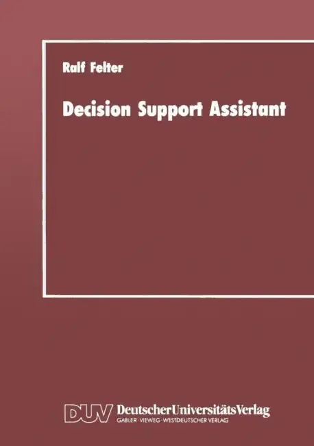 Cover of Decision Support Assistant