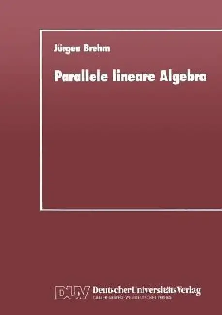 Cover of Parallele Lineare Algebra