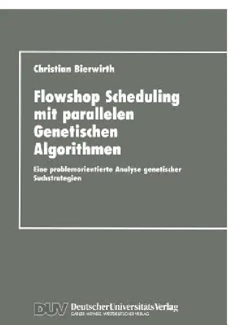 Cover of Flowhop Scheduling Mit Parallelen Genetischen Algorithmen