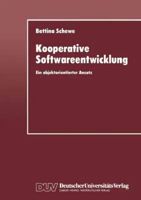 Cover of Kooperative Softwareentwicklung