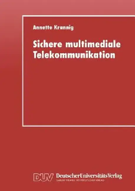 Cover of Sichere Multimediale Telekommunikation