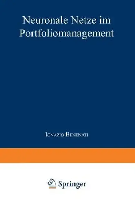 Cover of Neuronale Netze Im Portfoliomanagement
