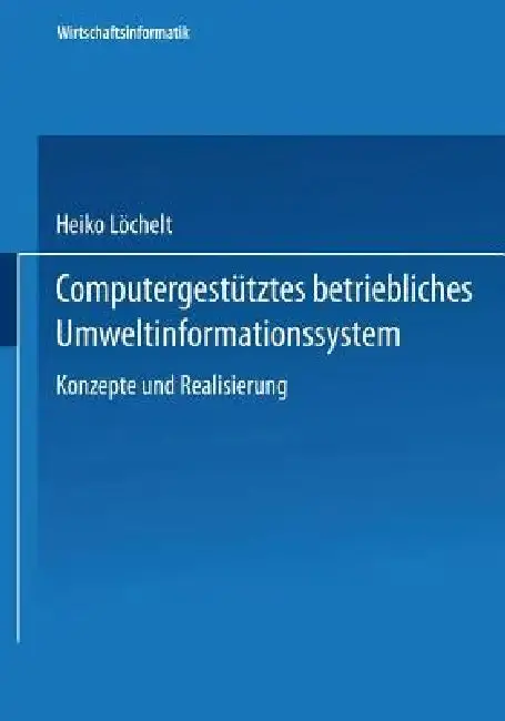 Cover of Computergestütztes Betriebliches Umweltinformationssystem