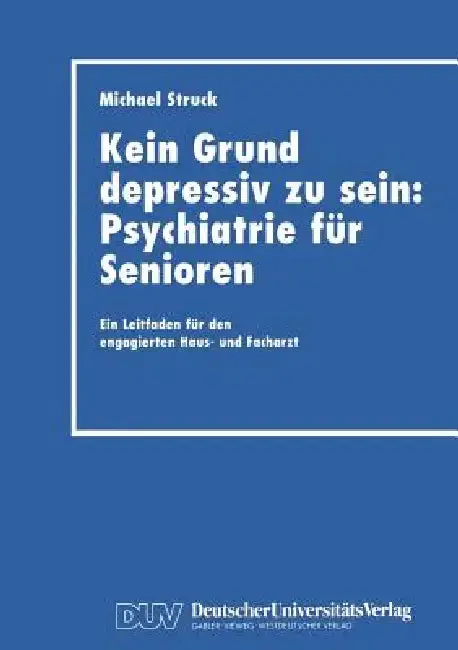 Cover of Kein Grund Depressiv Zu Sein