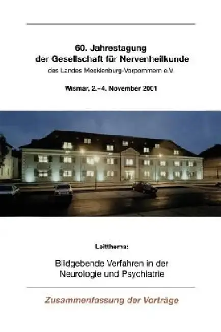 Cover of Bildgebende Verfahren in Der Neurologie Und Psychiatrie
