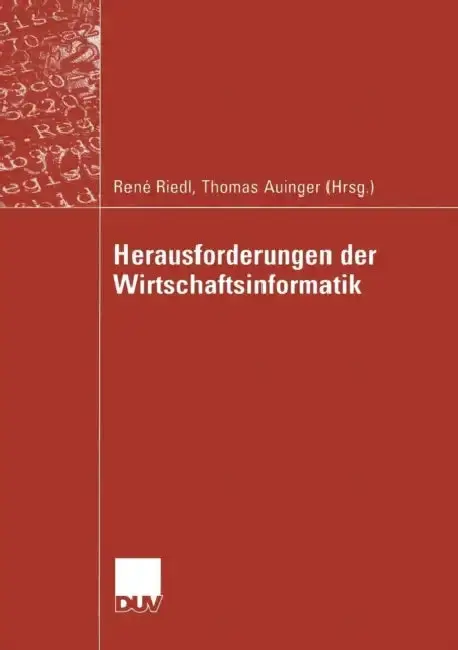 Cover of Herausforderungen Der Wirtschaftsinformatik