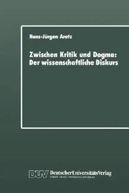 Cover of Zwischen Kritik Und Dogma
