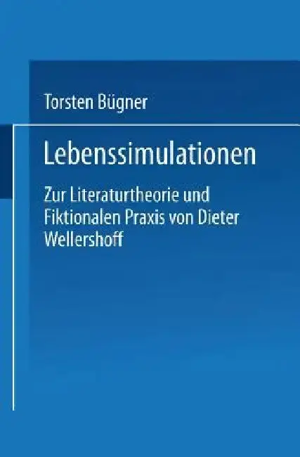 Cover of Lebenssimulationen