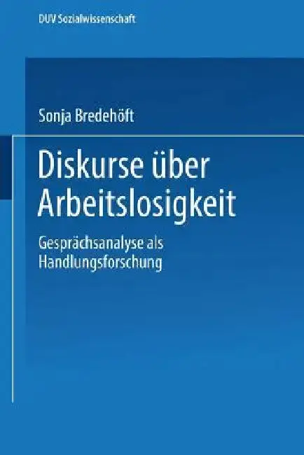 Cover of Diskurse Über Arbeitslosigkeit