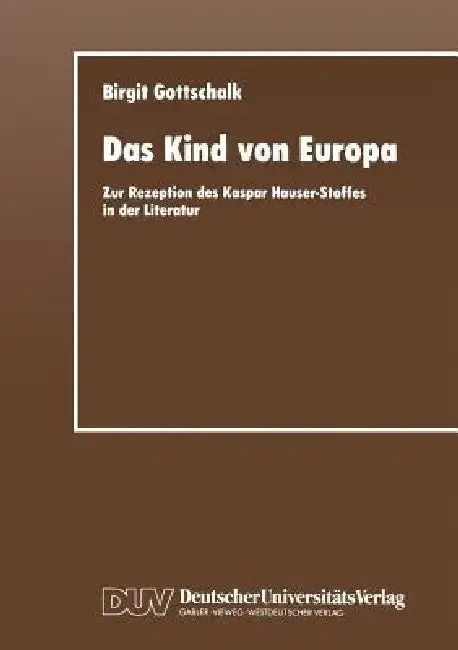 Cover of Das Kind Von Europa