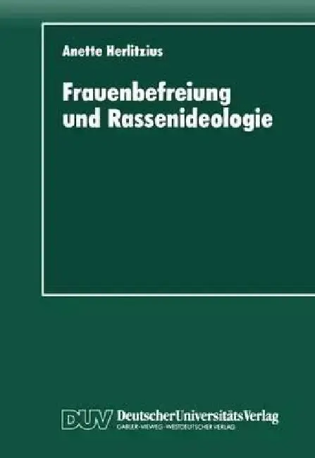 Cover of Frauenbefreiung Und Rassenideologie