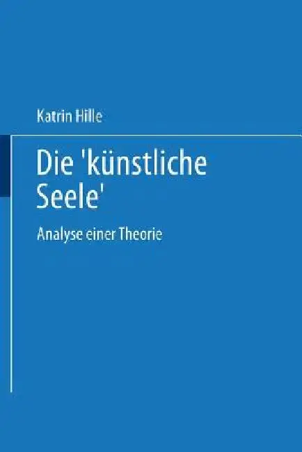 Cover of Die "Künstliche Seele"