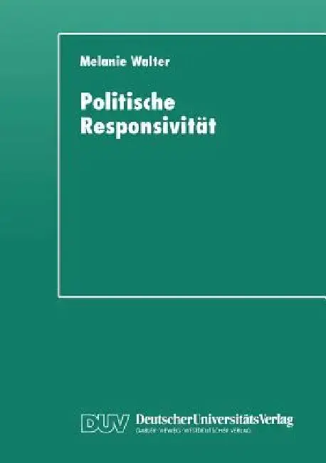Cover of Politische Responsivität