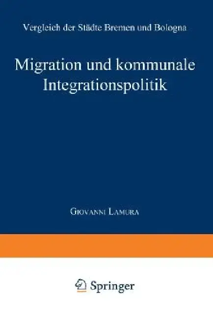Cover of Migration Und Kommunale Integrationspolitik