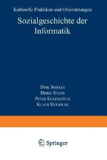 Cover of Sozialgeschichte Der Informatik