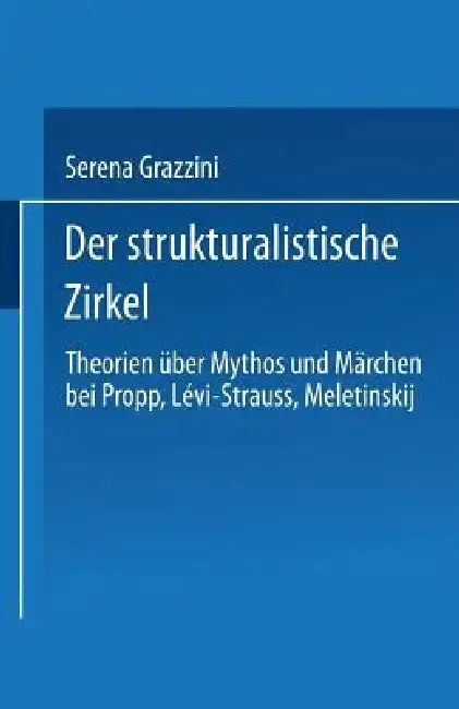 Cover of Der Strukturalistische Zirkel