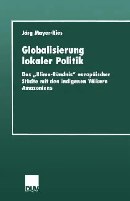 Cover of Globalisierung Lokaler Politik