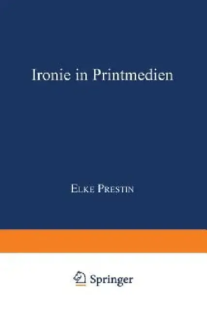 Cover of Ironie in Printmedien