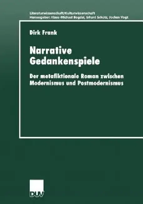 Cover of Narrative Gedankenspiele