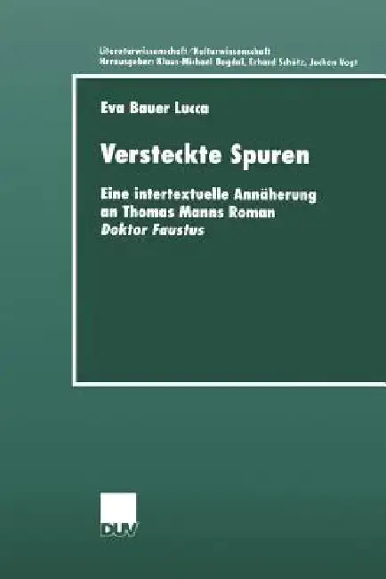 Cover of Versteckte Spuren