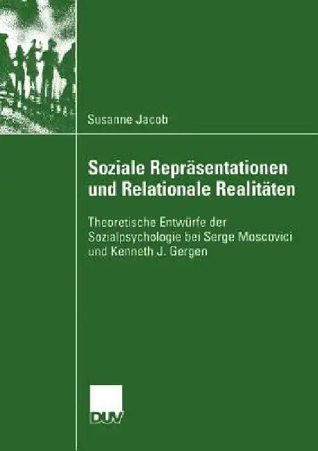 Cover of Soziale Repräsentationen Und Relationale Realitäten