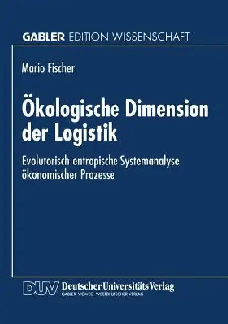 Cover of Ökologische Dimension Der Logistik