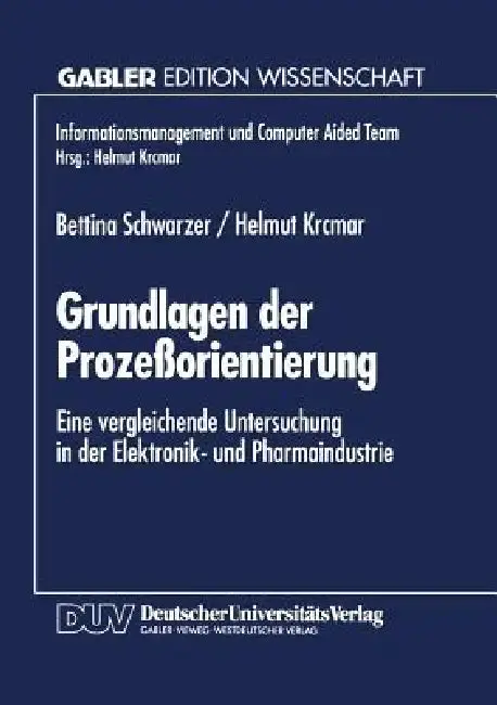 Cover of Grundlagen Der Prozeßorientierung