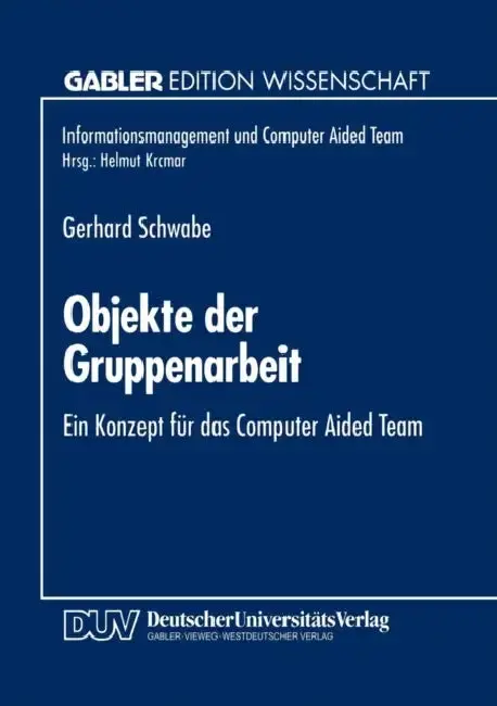 Cover of Objekte Der Gruppenarbeit