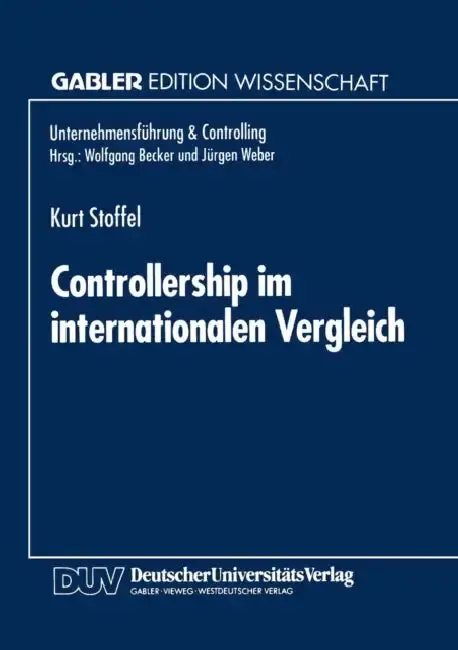 Cover of Controllership Im Internationalen Vergleich