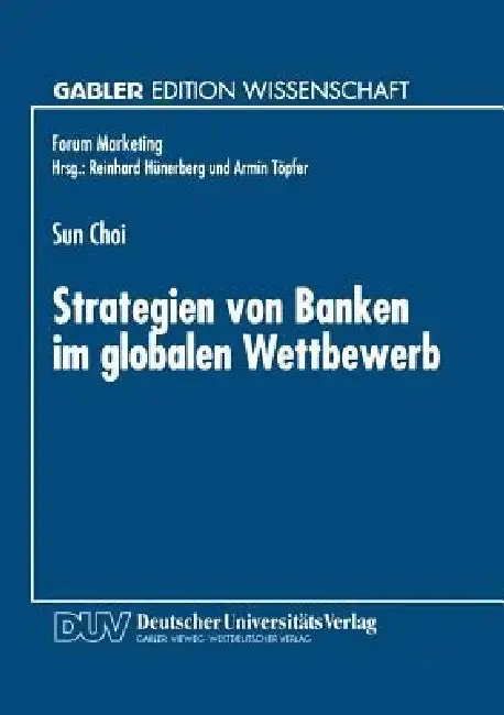 Cover of Strategien Von Banken Im Globalen Wettbewerb