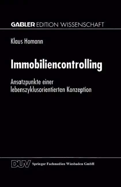 Cover of Immobiliencontrolling