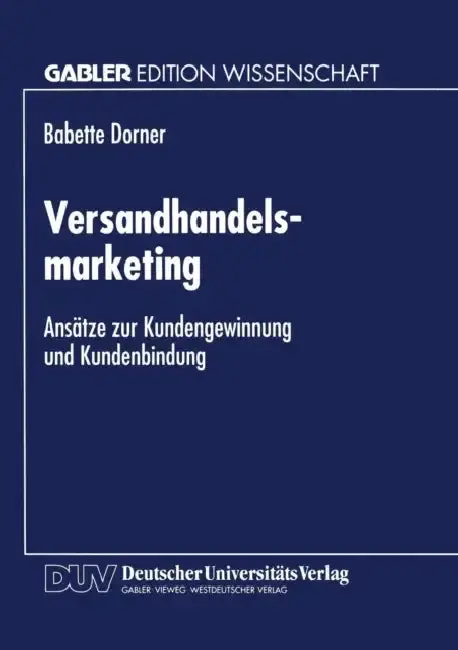 Cover of Versandhandelsmarketing