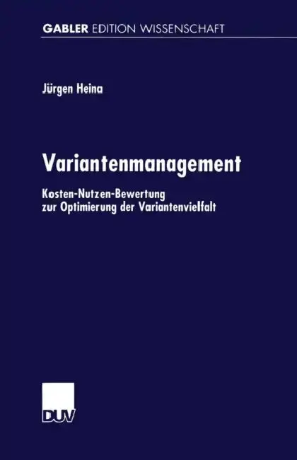 Cover of Variantenmanagement