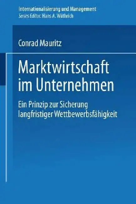 Cover of Marktwirtschaft Im Unternehmen