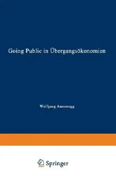 Cover of Going Public in Übergangsökonomien