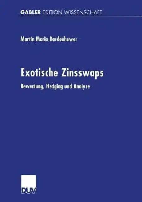 Cover of Exotische Zinsswaps