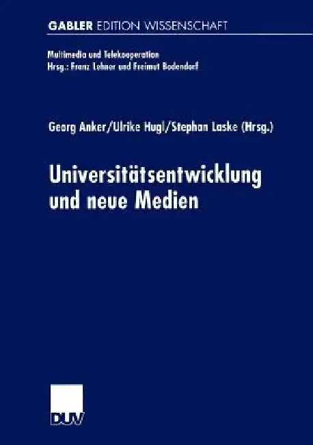 Cover of Universitäts-Entwicklung Und Neue Medien