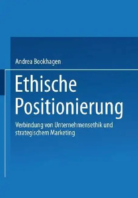 Cover of Ethische Positionierung