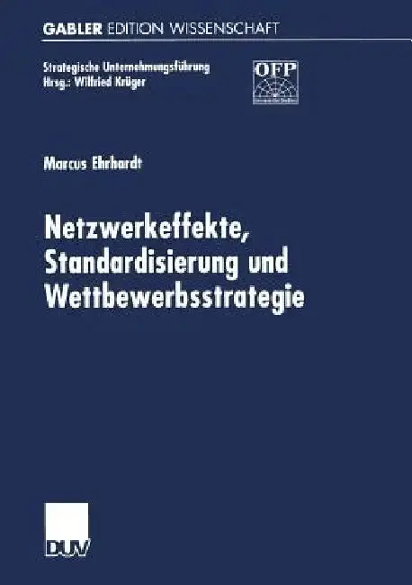 Cover of Netzwerkeffekte, Standardisierung Und Wettbewerbsstrategie