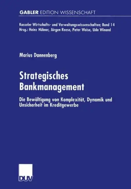 Cover of Strategisches Bankmanagement