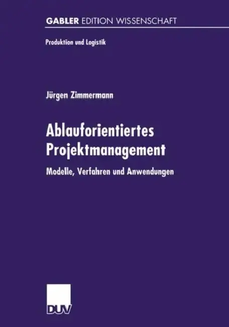 Cover of Ablauforientiertes Projektmanagement