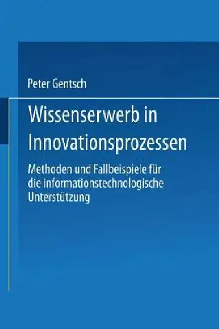 Cover of Wissenserwerb in Innovationsprozessen