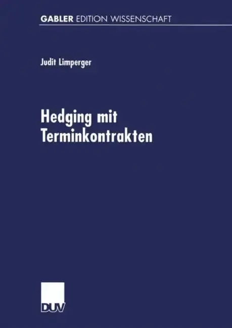 Cover of Hedging Mit Terminkontrakten