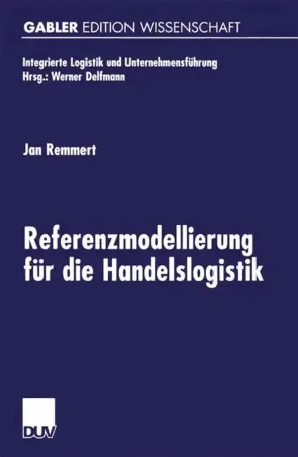 Cover of Referenzmodellierung Für Die Handelslogistik