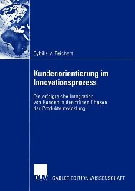Cover of Kundenorientierung Im Innovationsprozess