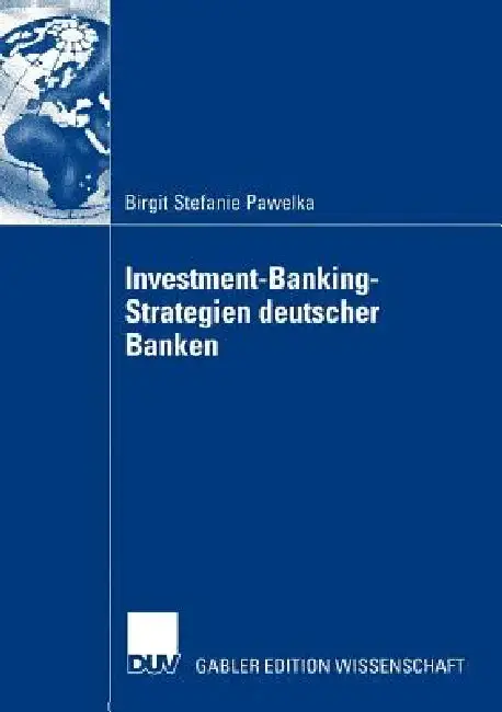 Cover of Investment-Banking-Strategien Deutscher Banken